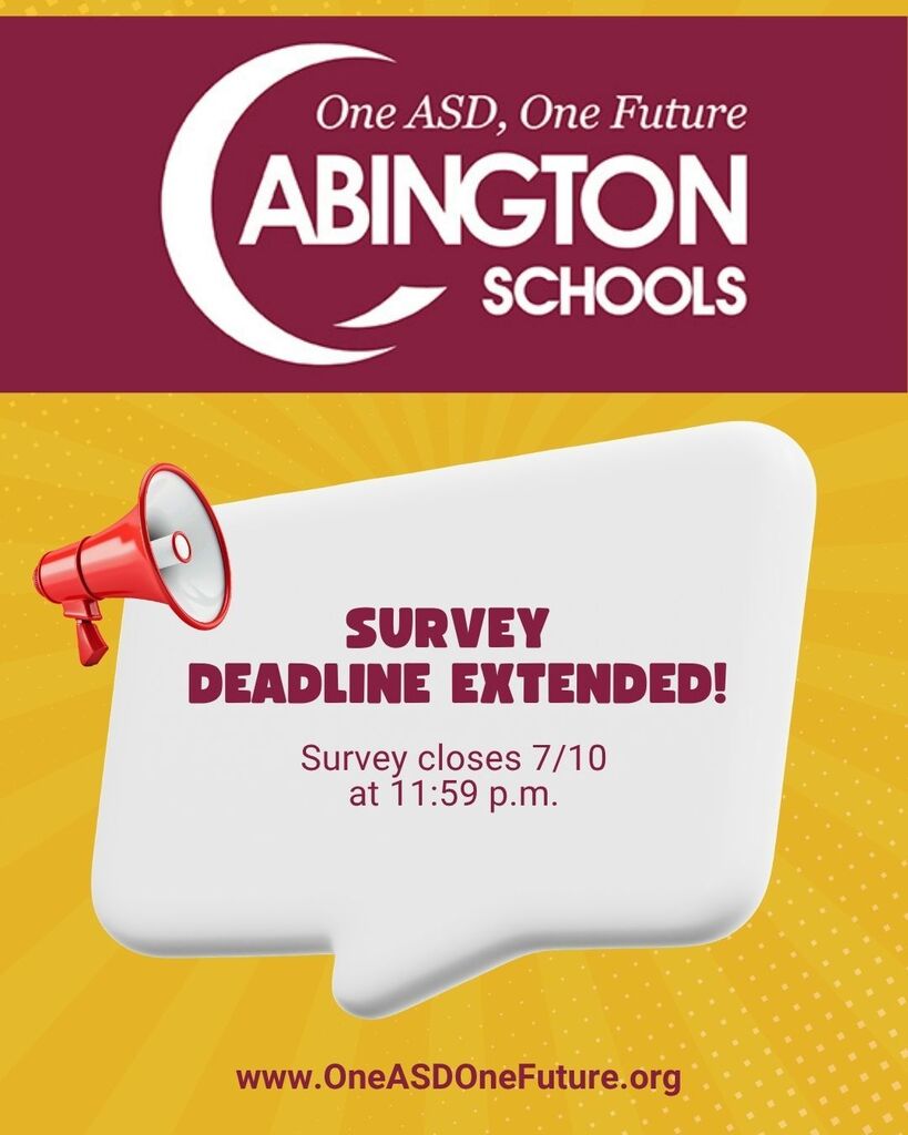 Survey deadline extended to 7/10 at 11:59 p.m. More info and link to complete the survey in post. 