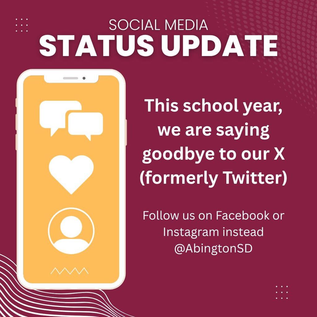 Social Media Status Update - See post content for more information