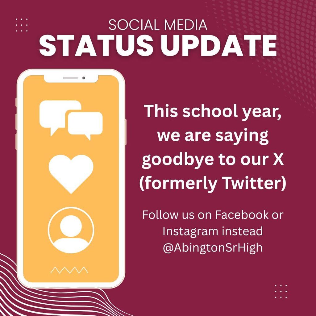 Social Media Status Update - See post content for more information
