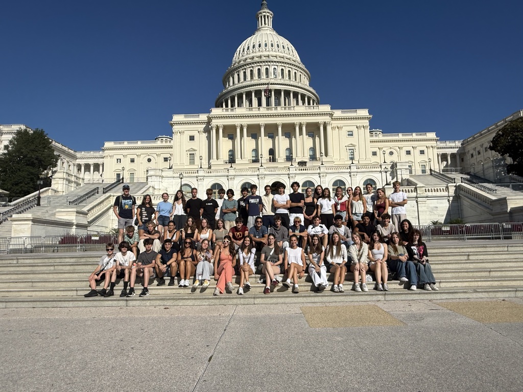 Exchange students in Washington, D.C.