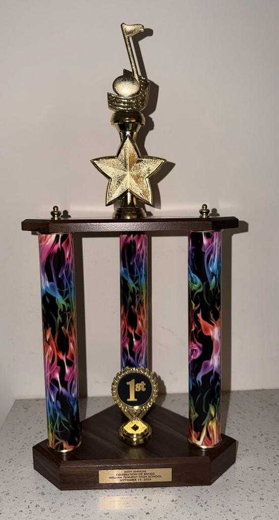 Photo of Marching Band 1st Place Trophy