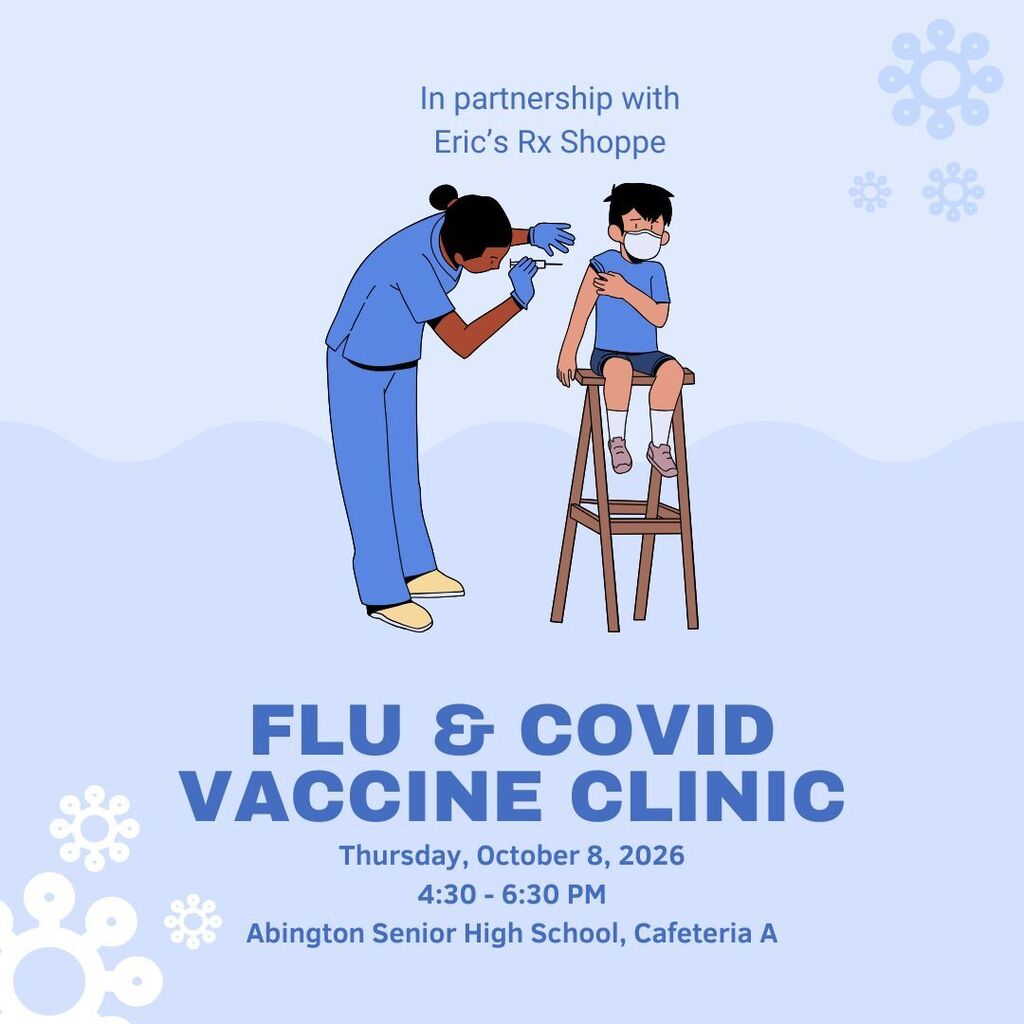 Flu & COVID Vaccine Clinic. See post content for more information. 