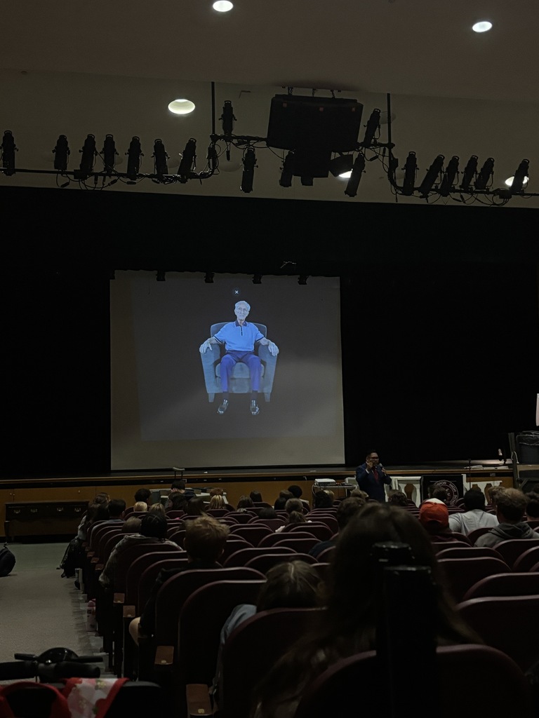 hologram of Mr. Mosberg