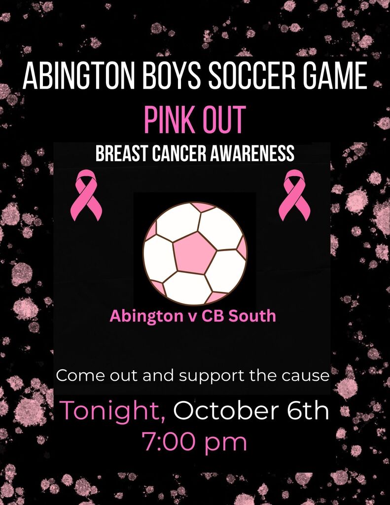Soccer game flyer with date and time