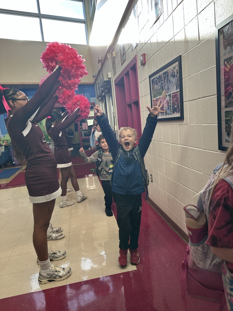 cheering 