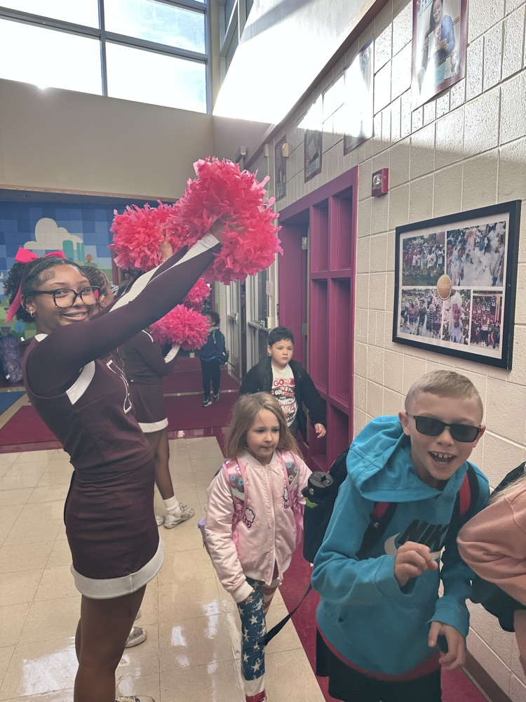 cheering