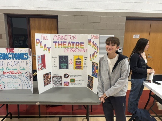 Fall Play at the Club and Activities Fair