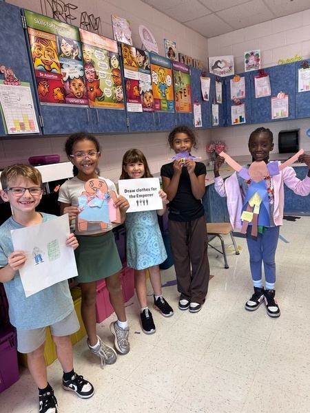 Students designing