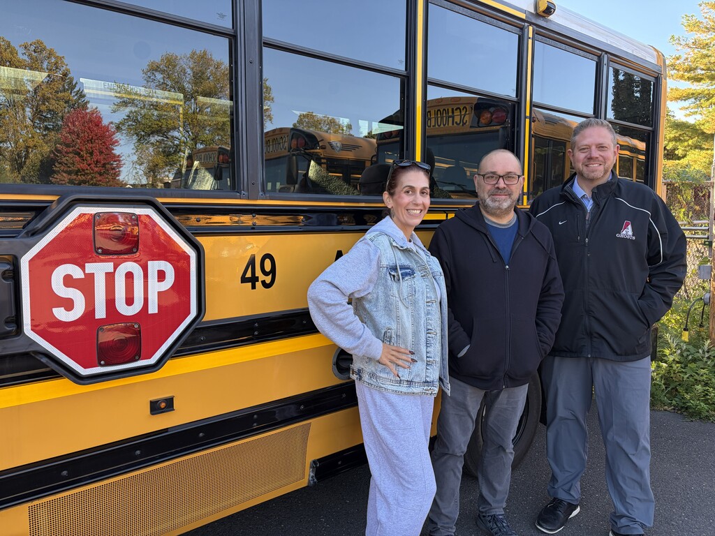 Dr. Fecher and Chuck Rehm with the Transportation Department's Association Representative