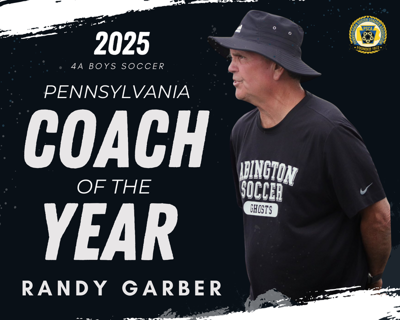 2025 4A Boys Soccer Pennsylvania Coach of the Year: Randy Garber
