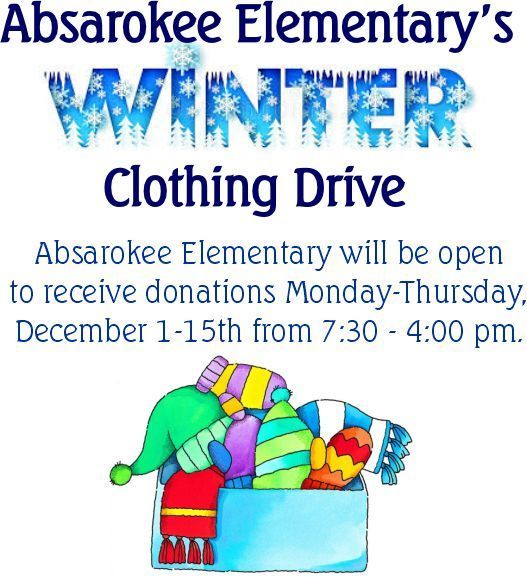 Winter Clothing Drive