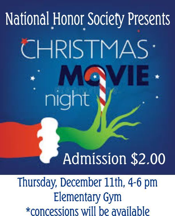 NHS Christmas Movie Night
