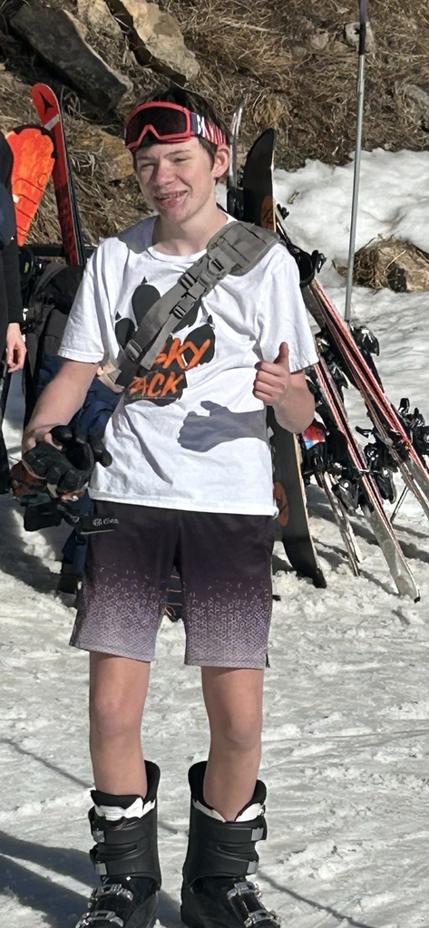 Gus was working on his tan. 