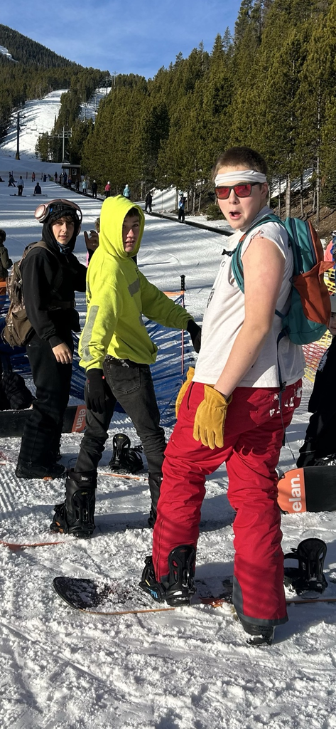 Sully, Dean, & Kale ready to shred