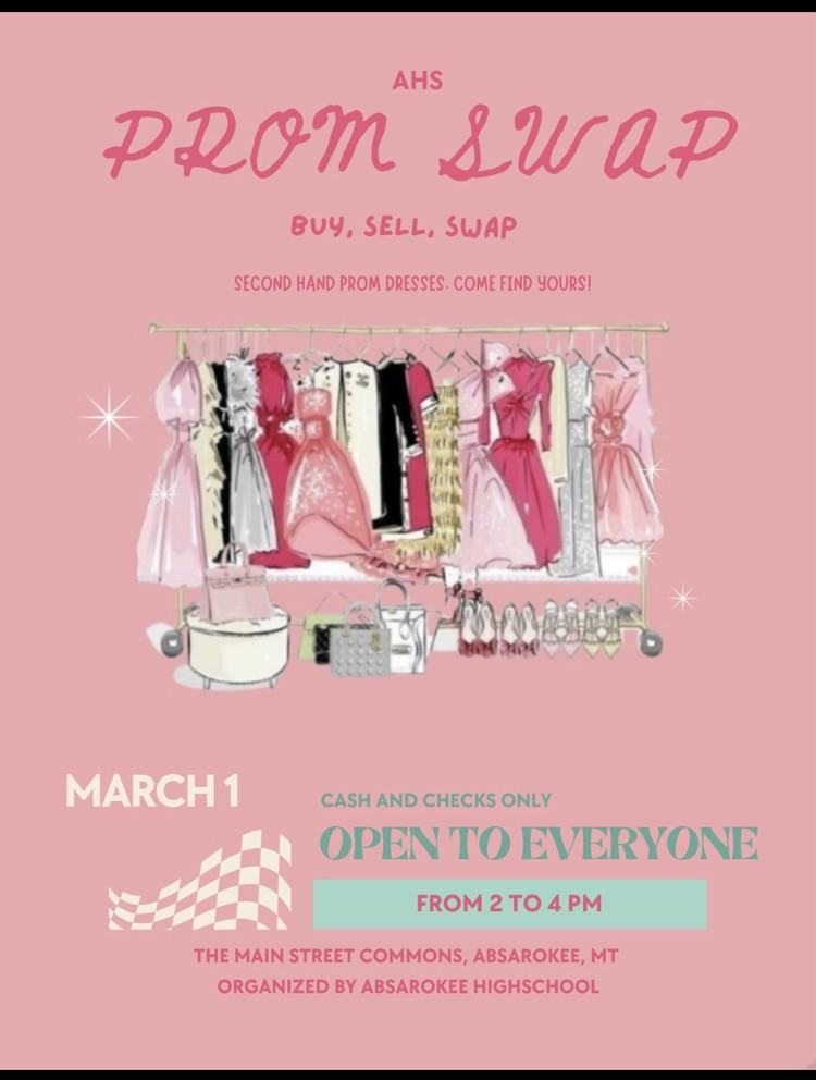 prom swap flyer
