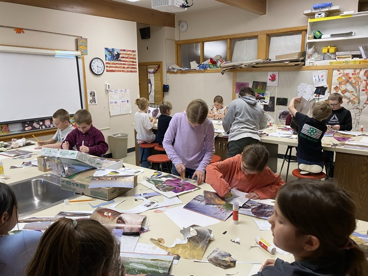 elementary art class