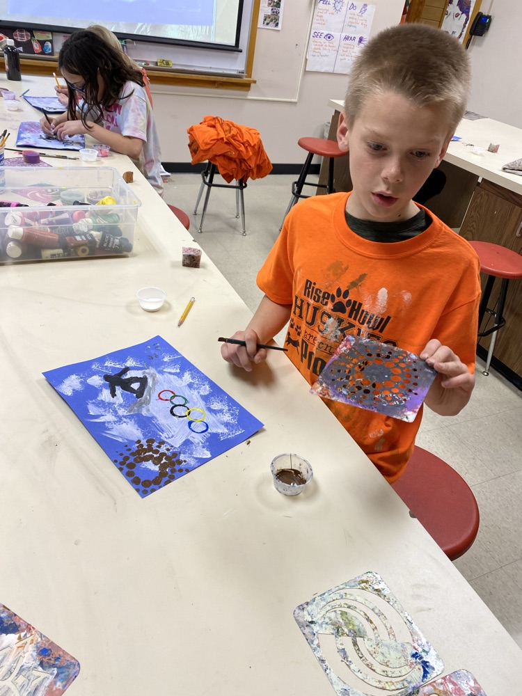 elementary art class