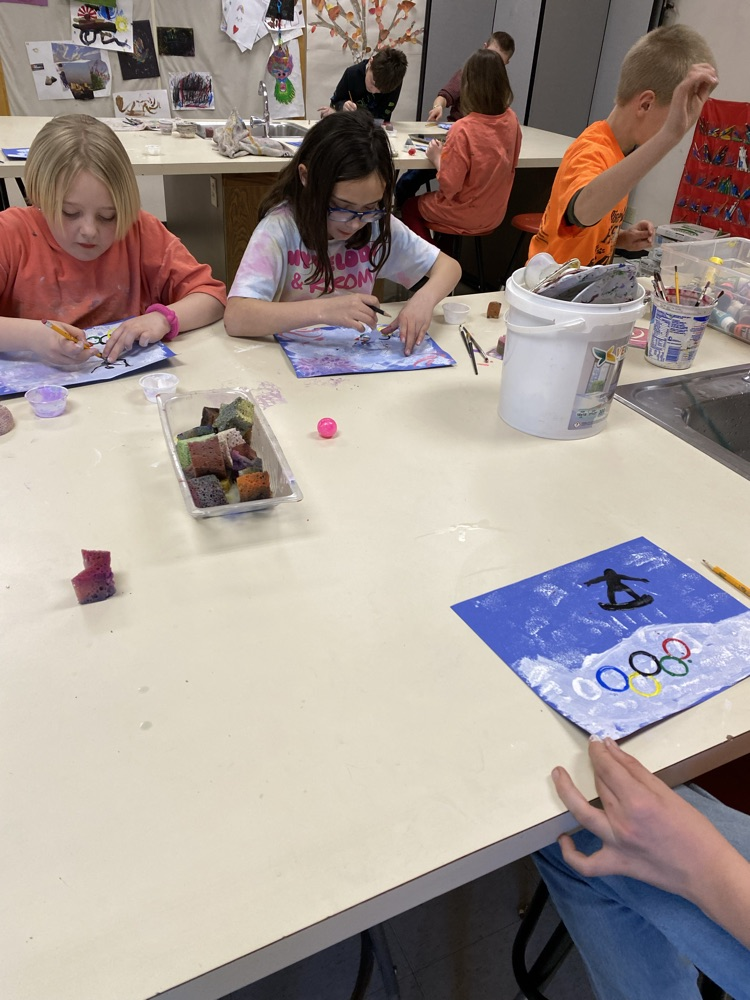 elementary art class