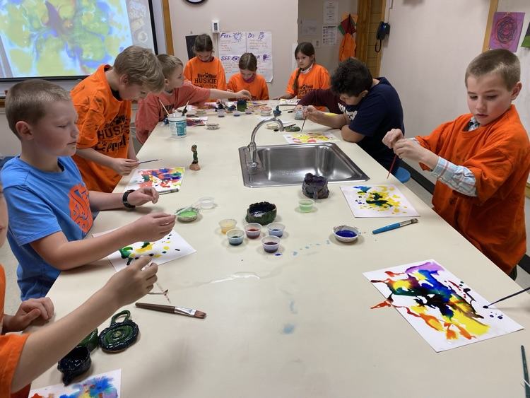 elementary art class
