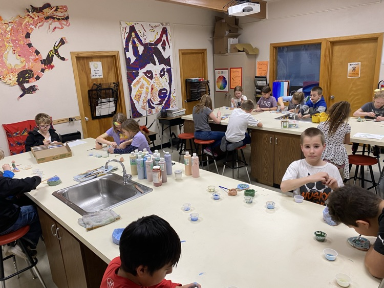elementary art class