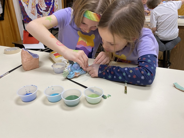 elementary art class