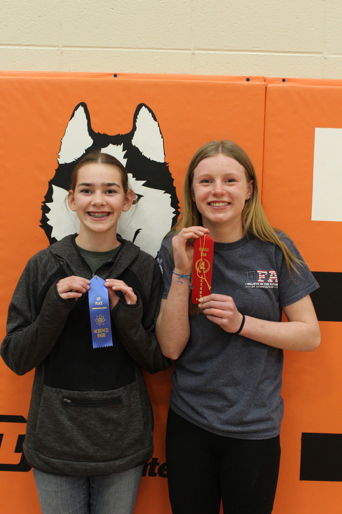 7th Grade Winners of Science Fair