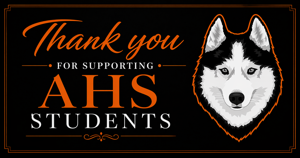 Thank you note for supporting students