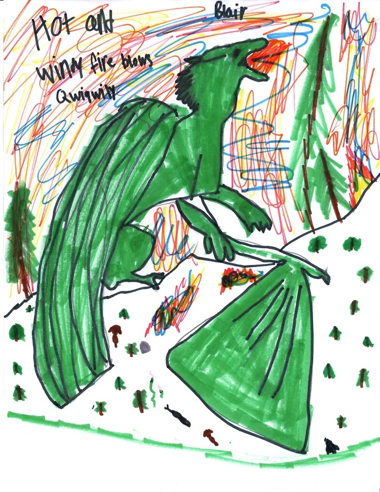 Blair’s artwork