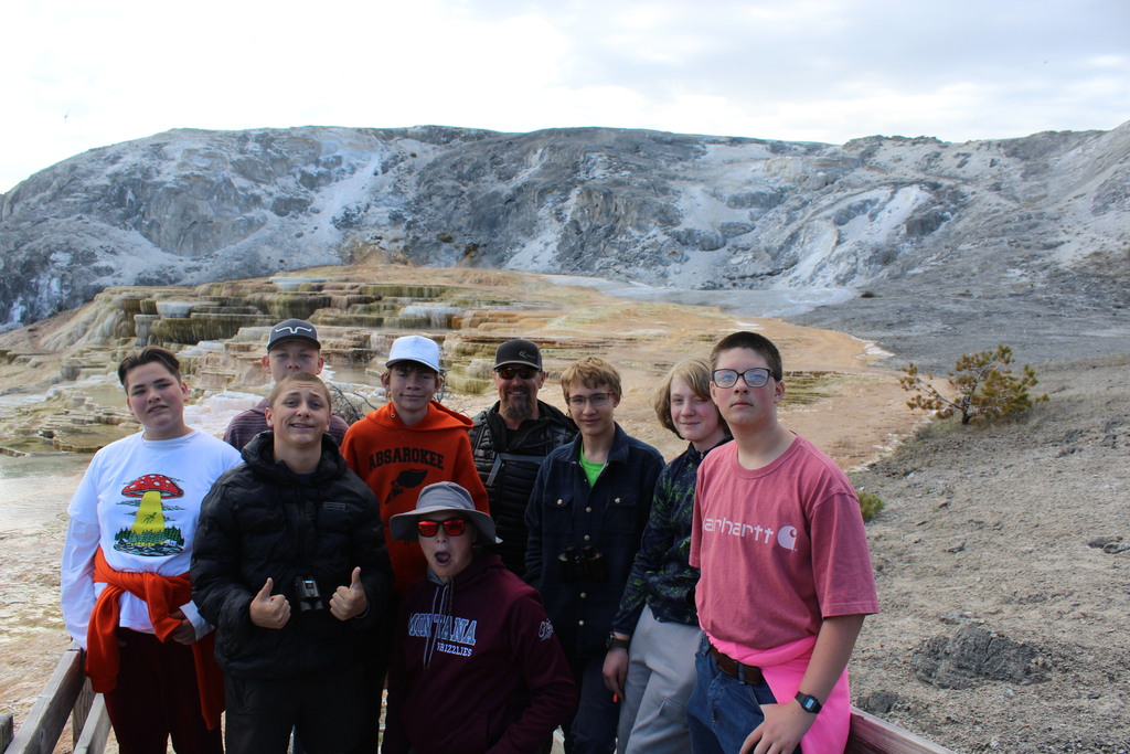 Picture of students at park