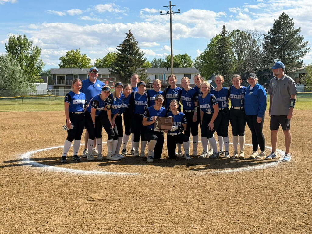 Picture of Renegades with 3rd place trophy