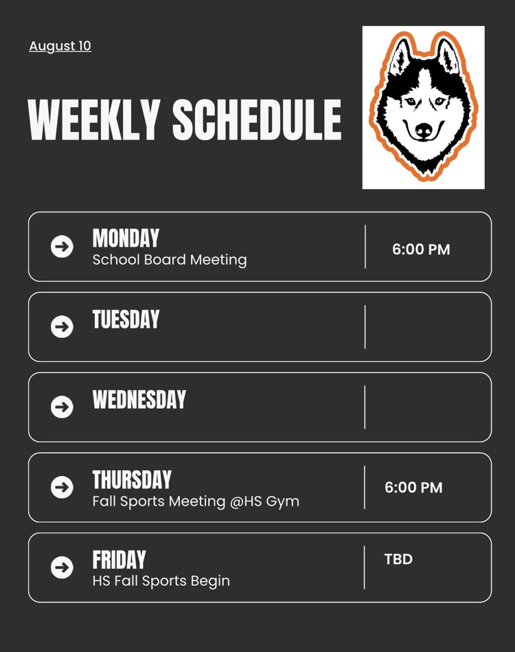 schedule