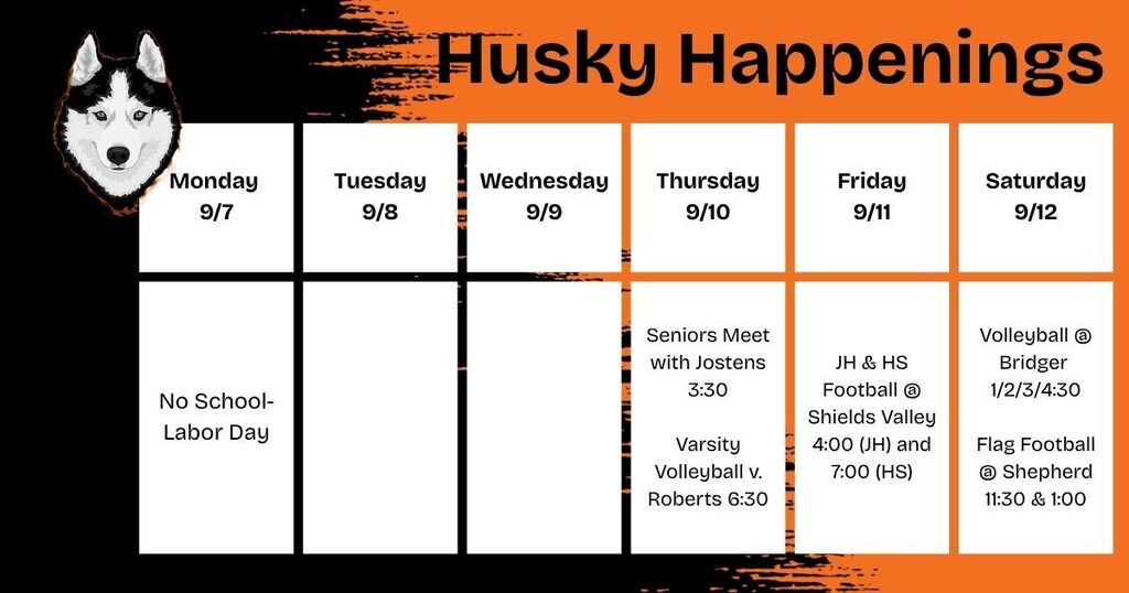 weekly calendar