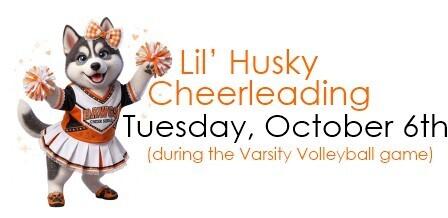 Lil Husky Cheerleading