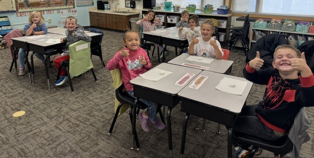 We had a donut party for working so hard in reading!