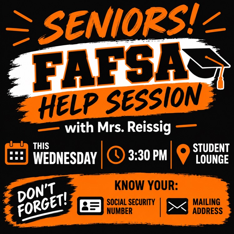 FAFSA help session reminder