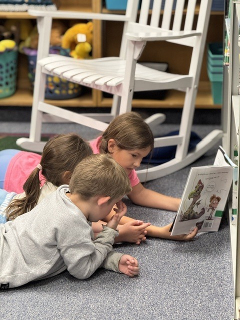 This was such a fun experience for both the younger and older students!