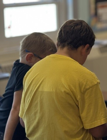 This was such a fun experience for both the younger and older students!