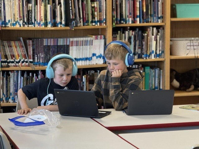 This was such a fun experience for both the younger and older students!