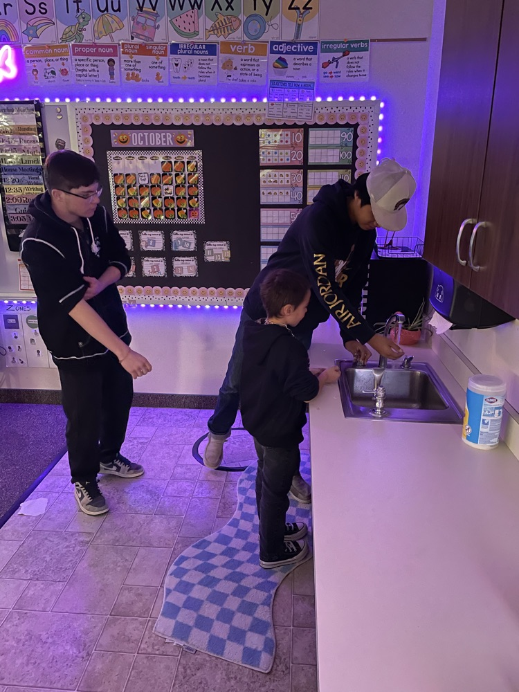 hand washing