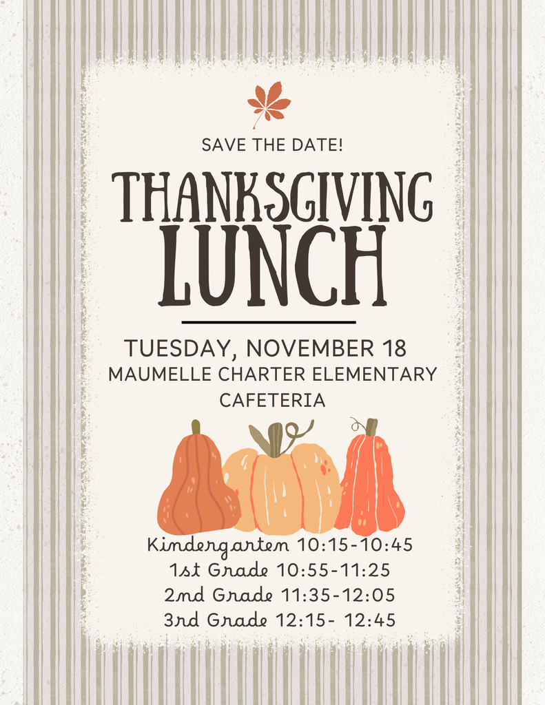 Thanksgiving Lunch Save the Date