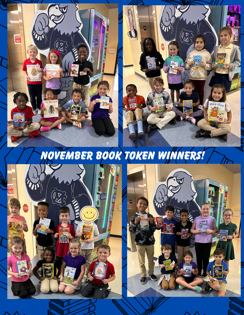 November Book Token Winners!