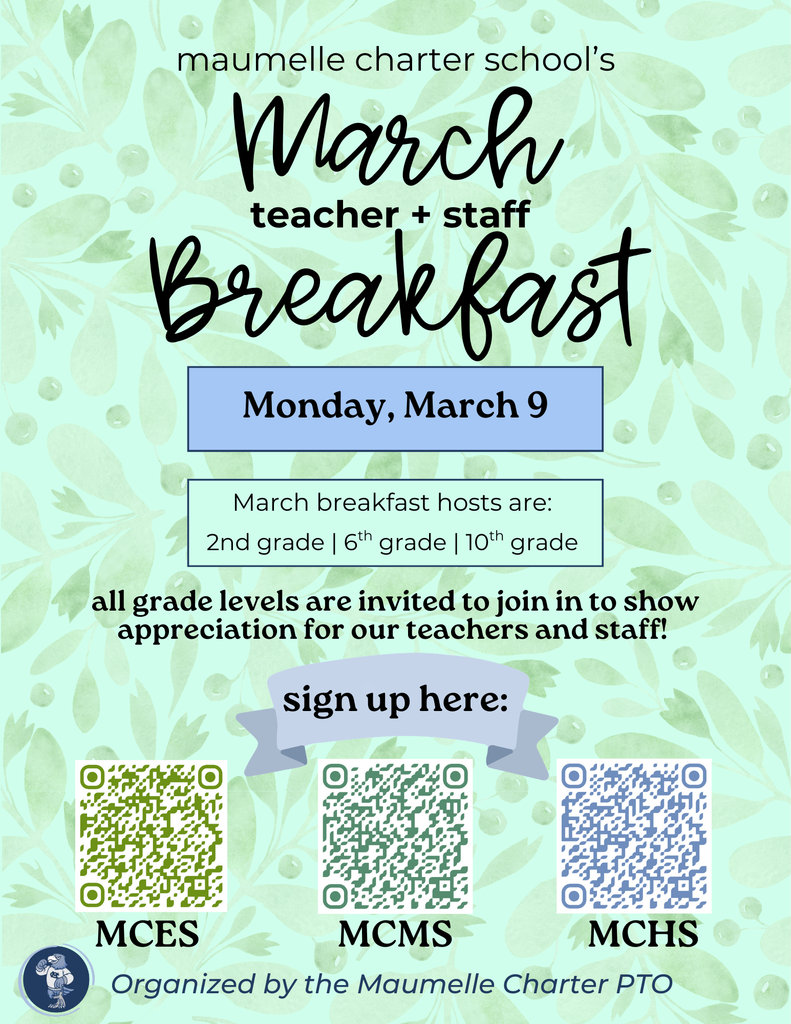 March Teacher Breakfast