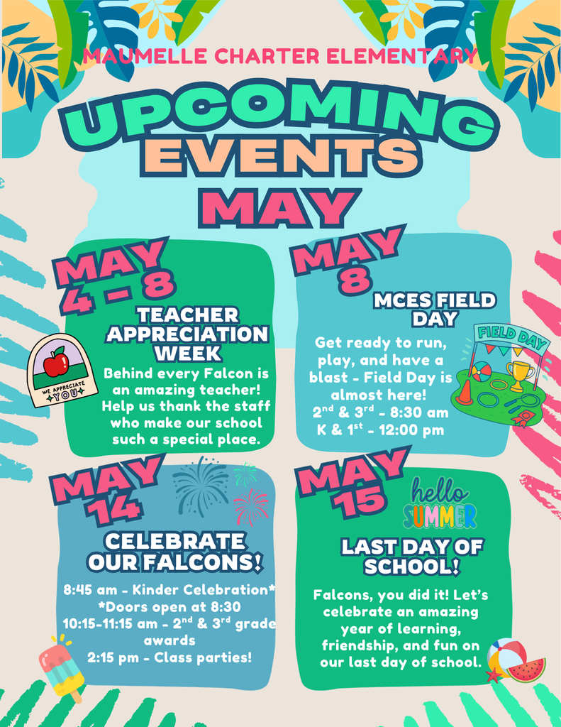 May Events at MCES