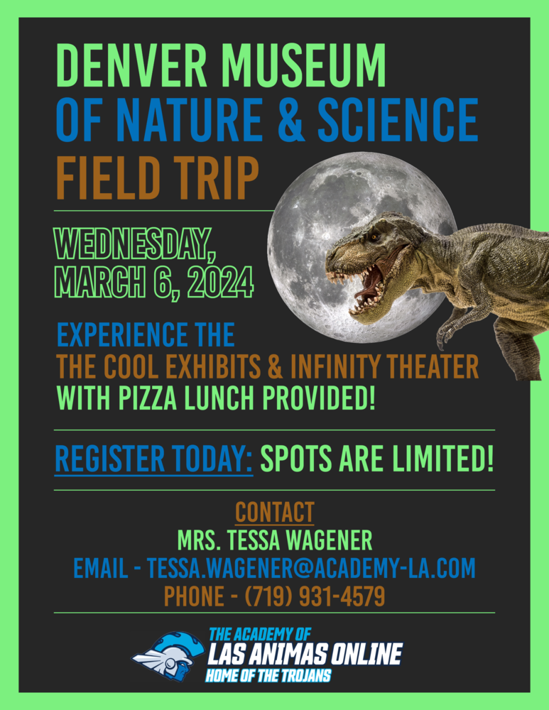 field trip to Denver Museum of Nature and Science