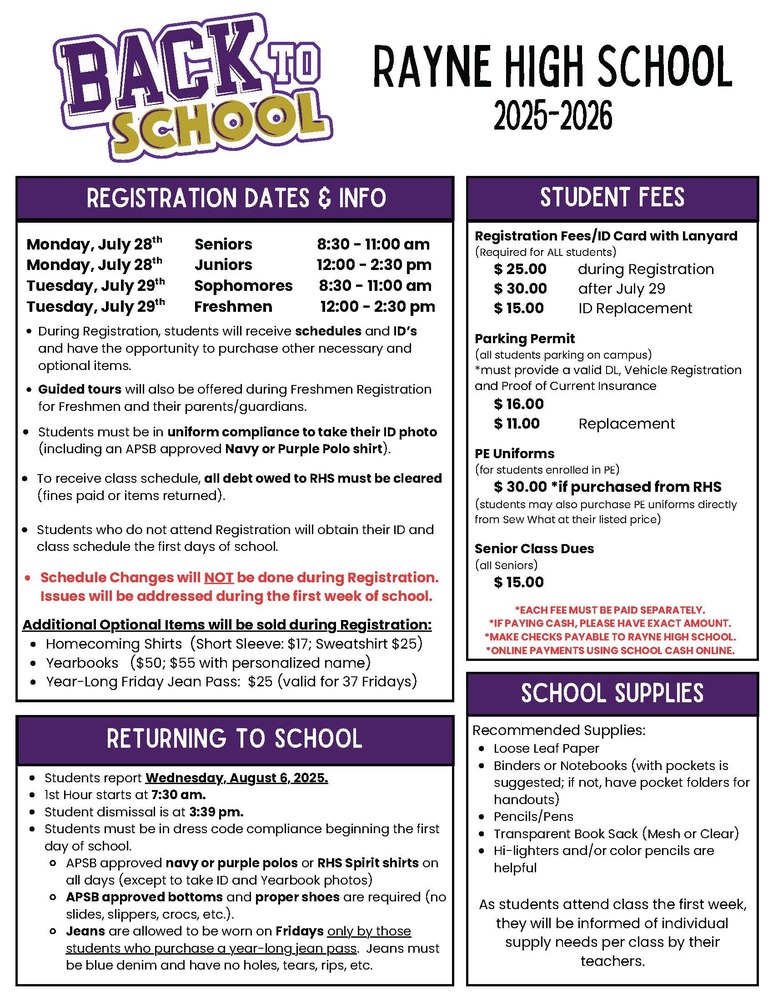 back to school