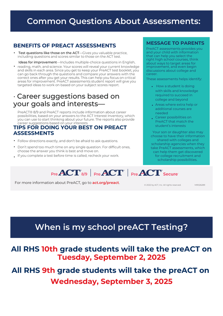 preACT