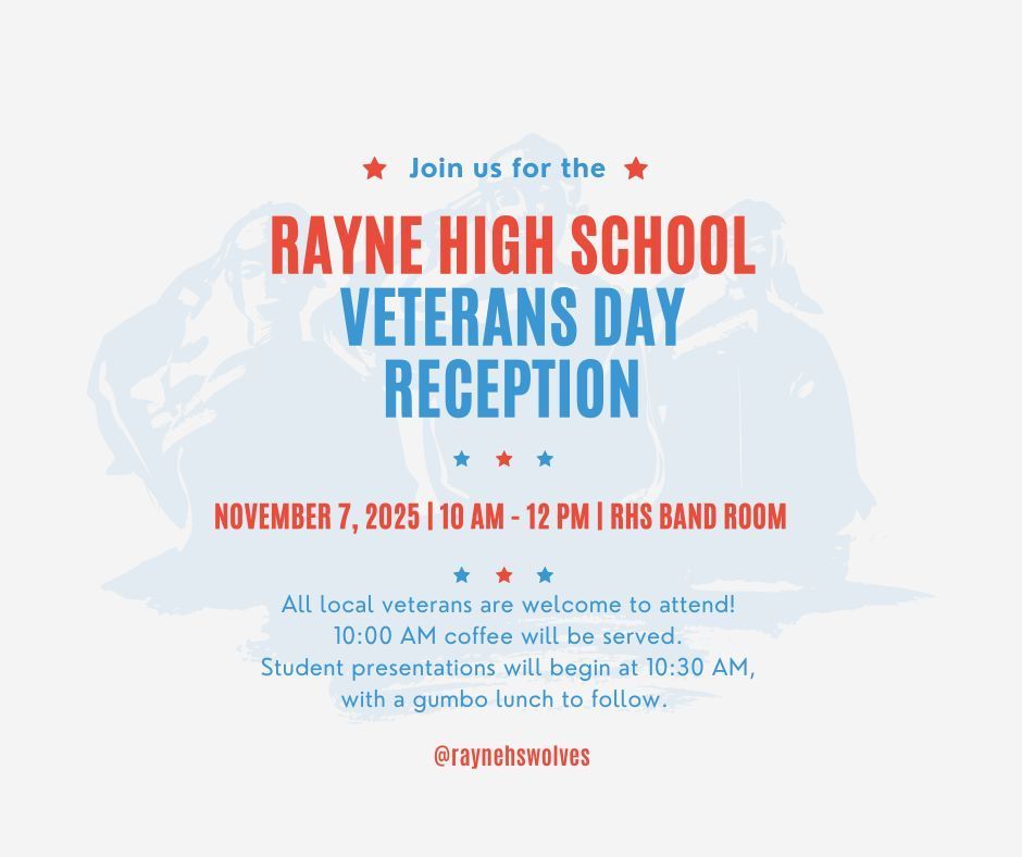 Veterans Day Reception