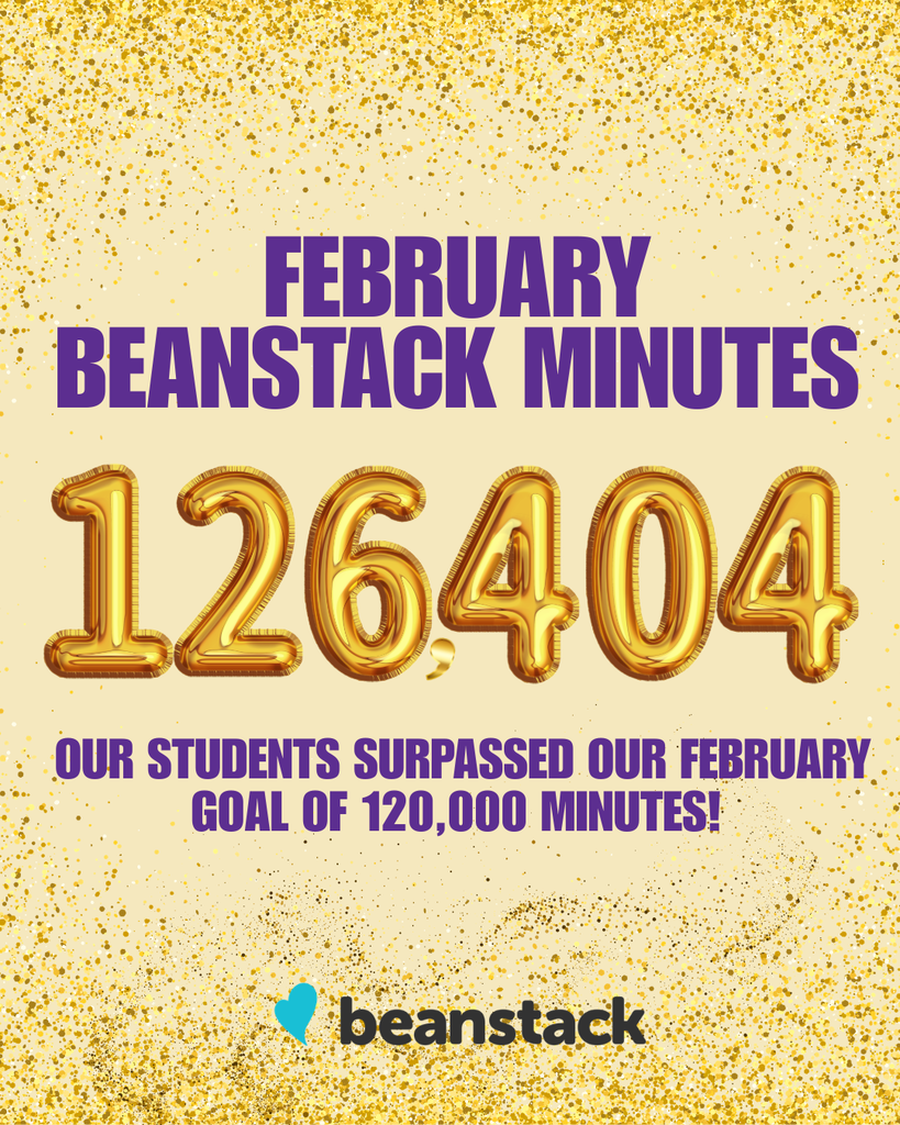 Beanstack Reading Goal for February