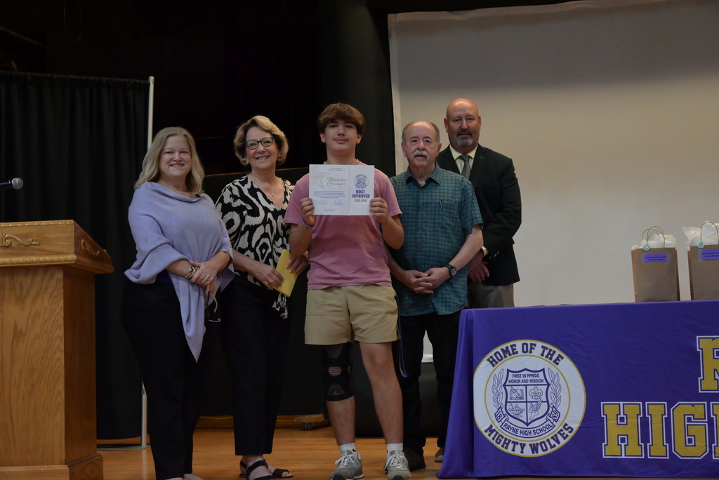 Most Improved Students