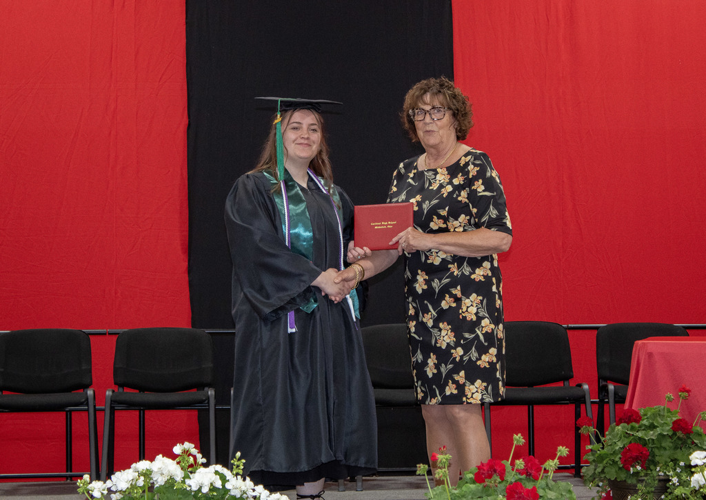 ACE Graduates for the 2024-2025 school year earning their diploma. 